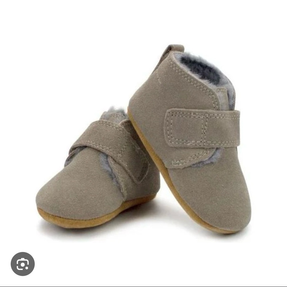 Zutano suede booties